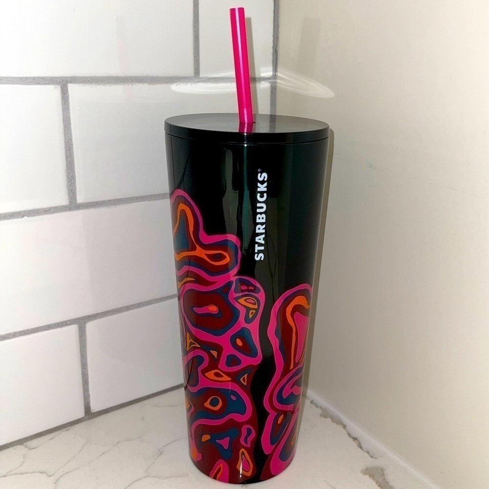 Starbucks 2023 Stainless Steel Cold Cup Tumbler with Straw (24 oz.)
